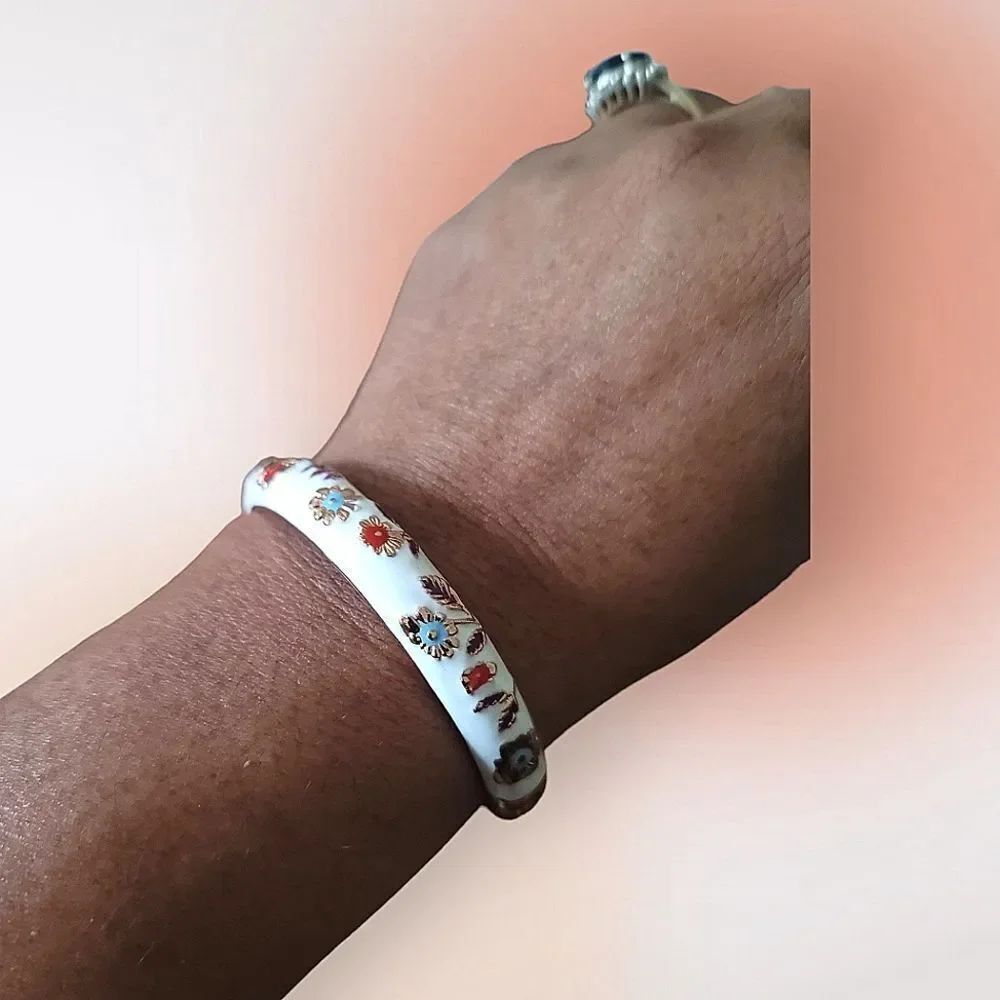 Cloisonne Bracelet by Jiu Long Xing - Picture 3 of 4